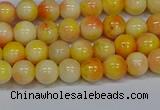 CMJ506 15.5 inches 6mm round rainbow jade beads wholesale