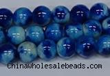 CMJ542 15.5 inches 8mm round rainbow jade beads wholesale