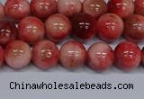 CMJ556 15.5 inches 8mm round rainbow jade beads wholesale