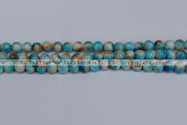 CMJ578 15.5 inches 10mm round rainbow jade beads wholesale