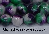 CMJ600 15.5 inches 12mm round rainbow jade beads wholesale