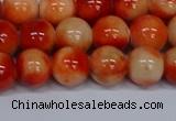 CMJ606 15.5 inches 10mm round rainbow jade beads wholesale