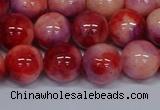 CMJ621 15.5 inches 12mm round rainbow jade beads wholesale