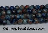 CMJ631 15.5 inches 4mm round rainbow jade beads wholesale