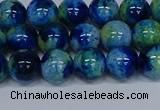 CMJ669 15.5 inches 10mm round rainbow jade beads wholesale