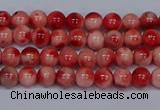 CMJ680 15.5 inches 4mm round rainbow jade beads wholesale