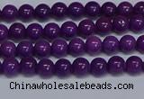 CMJ71 15.5 inches 4mm round Mashan jade beads wholesale