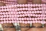 CMJ820 15.5 inches 4mm round matte Mashan jade beads wholesale