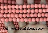 CMJ827 15.5 inches 8mm round matte Mashan jade beads wholesale