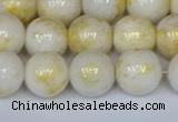 CMJ902 15.5 inches 8mm round Mashan jade beads wholesale