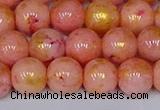 CMJ911 15.5 inches 6mm round Mashan jade beads wholesale