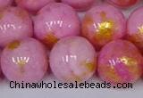 CMJ919 15.5 inches 12mm round Mashan jade beads wholesale