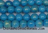 CMJ950 15.5 inches 4mm round Mashan jade beads wholesale