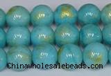 CMJ966 15.5 inches 6mm round Mashan jade beads wholesale