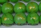 CMJ978 15.5 inches 10mm round Mashan jade beads wholesale
