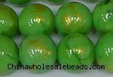 CMJ979 15.5 inches 12mm round Mashan jade beads wholesale