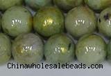 CMJ983 15.5 inches 10mm round Mashan jade beads wholesale