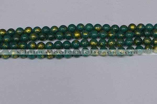 CMJ991 15.5 inches 6mm round Mashan jade beads wholesale