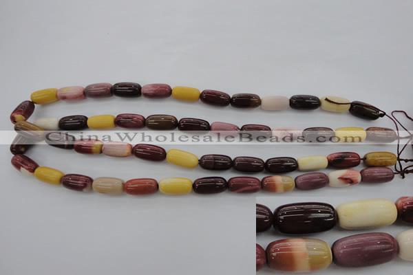 CMK125 15.5 inches 8*16mm drum mookaite beads wholesale