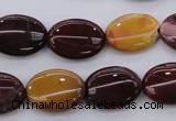 CMK141 15.5 inches 13*18mm oval mookaite beads wholesale