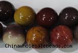 CMK206 15.5 inches 14mm round mookaite gemstone beads wholesale