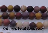 CMK291 15.5 inches 6mm round matte mookaite beads wholesale