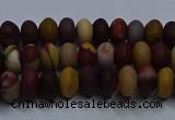 CMK300 15.5 inches 4*6mm rondelle matte mookaite beads wholesale