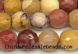 CMK360 15 inches 6mm faceted round mookaite beads wholesale