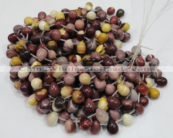 CMK64 15.5 inches 15*20mm teardrop mookaite gemstone beads wholesale