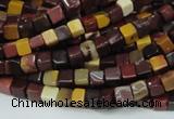 CMK68 15.5 inches 4*4mm cube mookaite gemstone beads wholesale