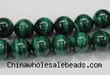 CMN153 AA grade 12mm round natural malachite beads Wholesale