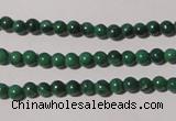 CMN200 15.5 inches 2mm round natural malachite beads wholesale