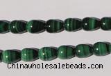 CMN218 15.5 inches 7*9mm teardrop natural malachite beads wholesale