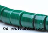 CMN23 3*4mm column shape A grade natural malachite beads