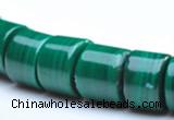 CMN23 3*4mm column shape A grade natural malachite beads