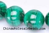 CMN29 AB grade 18mm round natural malachite beads Wholesale