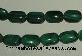 CMN303 15.5 inches 8*12mm rectangle natural malachite beads wholesale