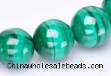 CMN40 AB grade 10mm round natural malachite beads Wholesale