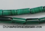 CMN410 15.5 inches 4*9mm tube natural malachite beads wholesale