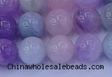 CMQ353 15.5 inches 10mm round mixed quartz beads wholesale