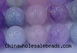 CMQ354 15.5 inches 12mm round mixed quartz beads wholesale