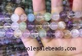 CMQ452 15.5 inches 10mm round rainbow quartz beads wholesale