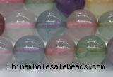 CMQ571 15.5 inches 8mm round mixed quartz beads wholesale