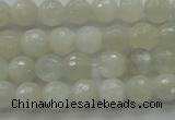 CMS1041 15.5 inches 6mm faceted round A grade white moonstone beads