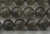 CMS1073 15.5 inches 10mm round grey moonstone beads wholesale