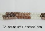 CMS1083 15.5 inches 10mm round mixed moonstone beads wholesale