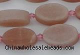 CMS1147 15.5 inches 12*20mm oval moonstone gemstone beads