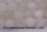 CMS1154 15.5 inches 8mm faceted nuggets white moonstone beads