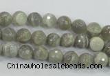 CMS123 15.5 inches 8mm faceted round moonstone gemstone beads