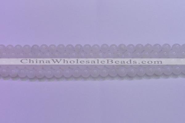 CMS1252 15.5 inches 8mm round natural white moonstone beads